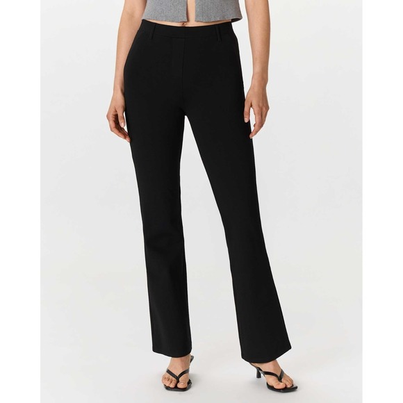 Quince Pants - NWT Quince Ultra-Stretch Ponte Bootcut Pants Size 12 Black Office Professional